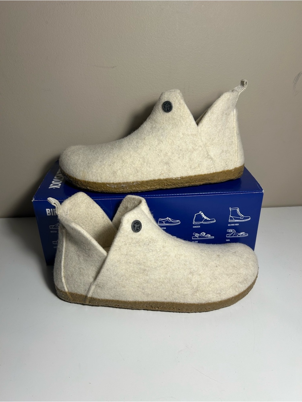 Birkenstock- Andermatt, ecru, 7 women sw
